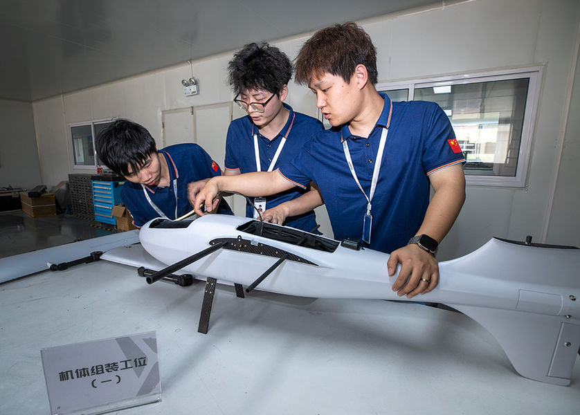 UAV-KIT Corporation Ltd linha de produção do fabricante