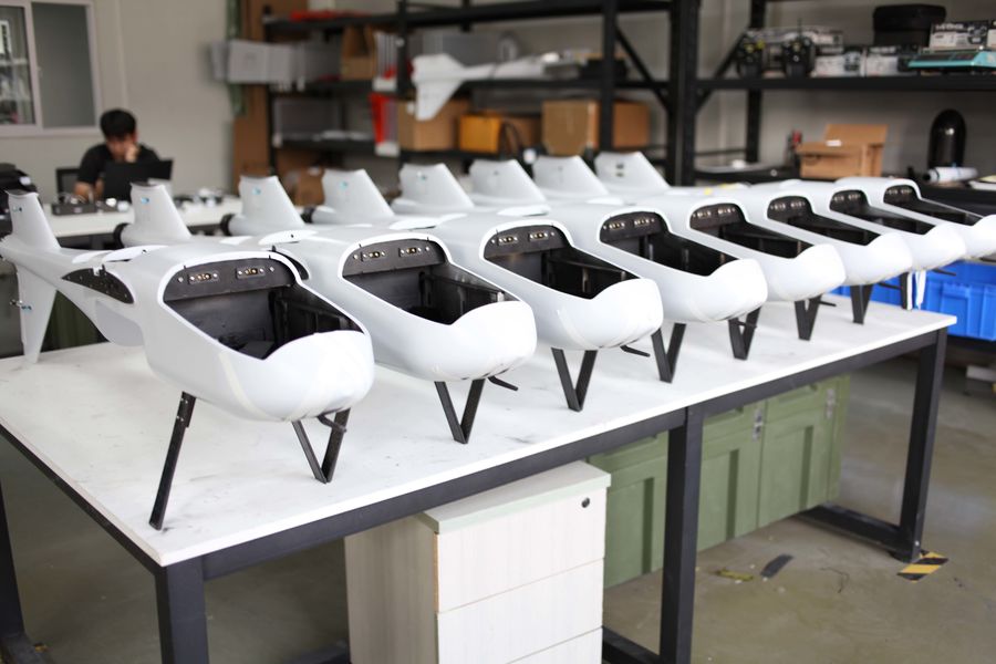 UAV-KIT Corporation Ltd linha de produção do fabricante